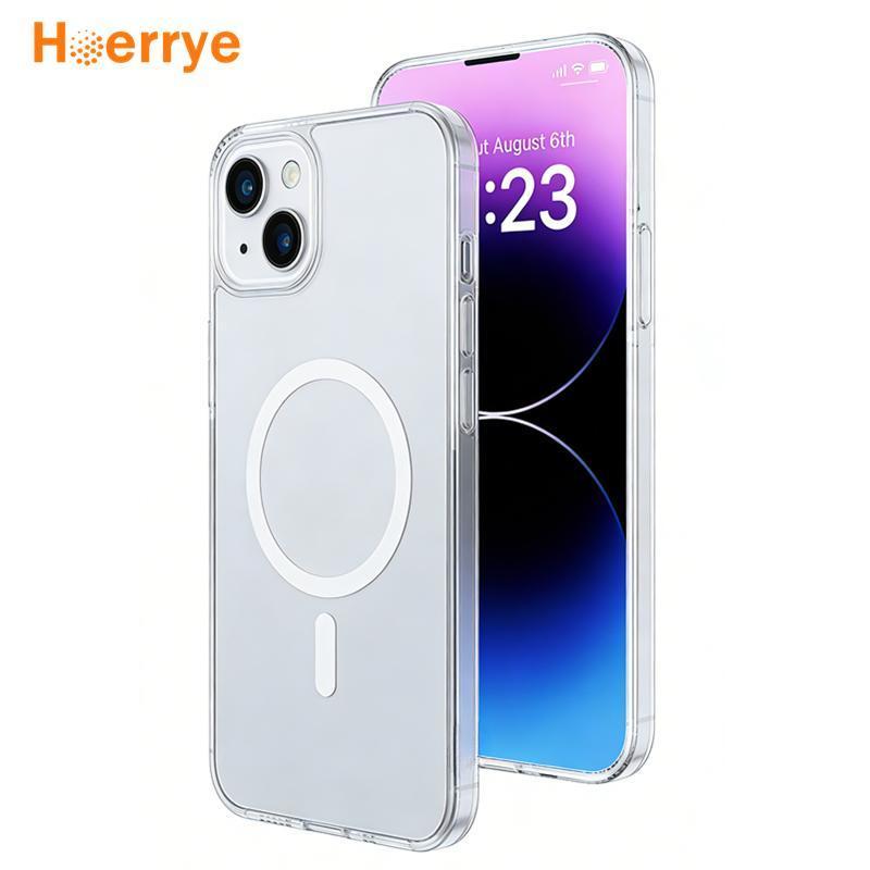 Hoerrye Case iPhone 13 14 15 16 Pro Max MagSafe Matte Finish Anti Kuning Anti-fingerprint