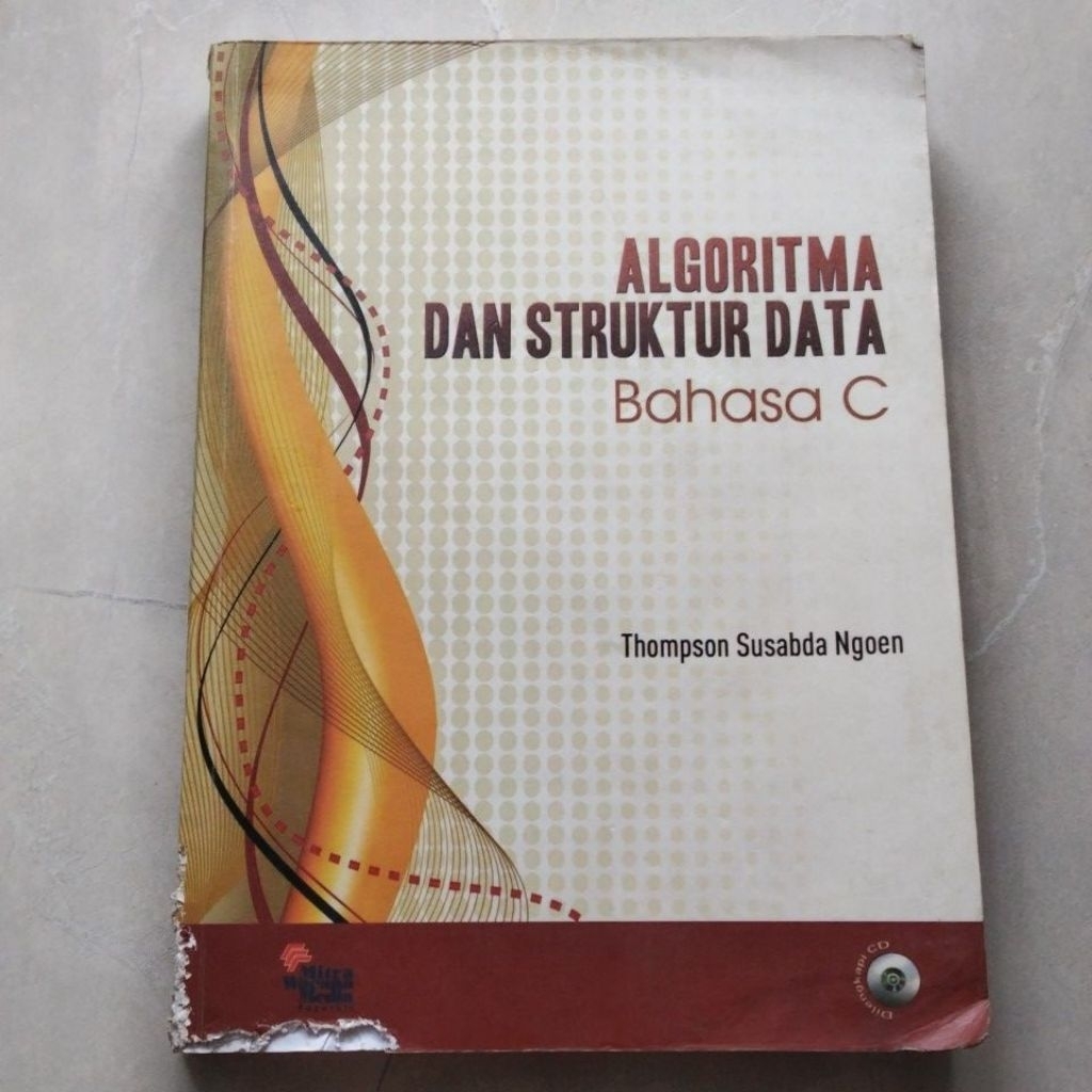 Algoritma Dan Struktur Data Bahasa C ( ORI BEKAS ) #Thompson Susabda Ngoen