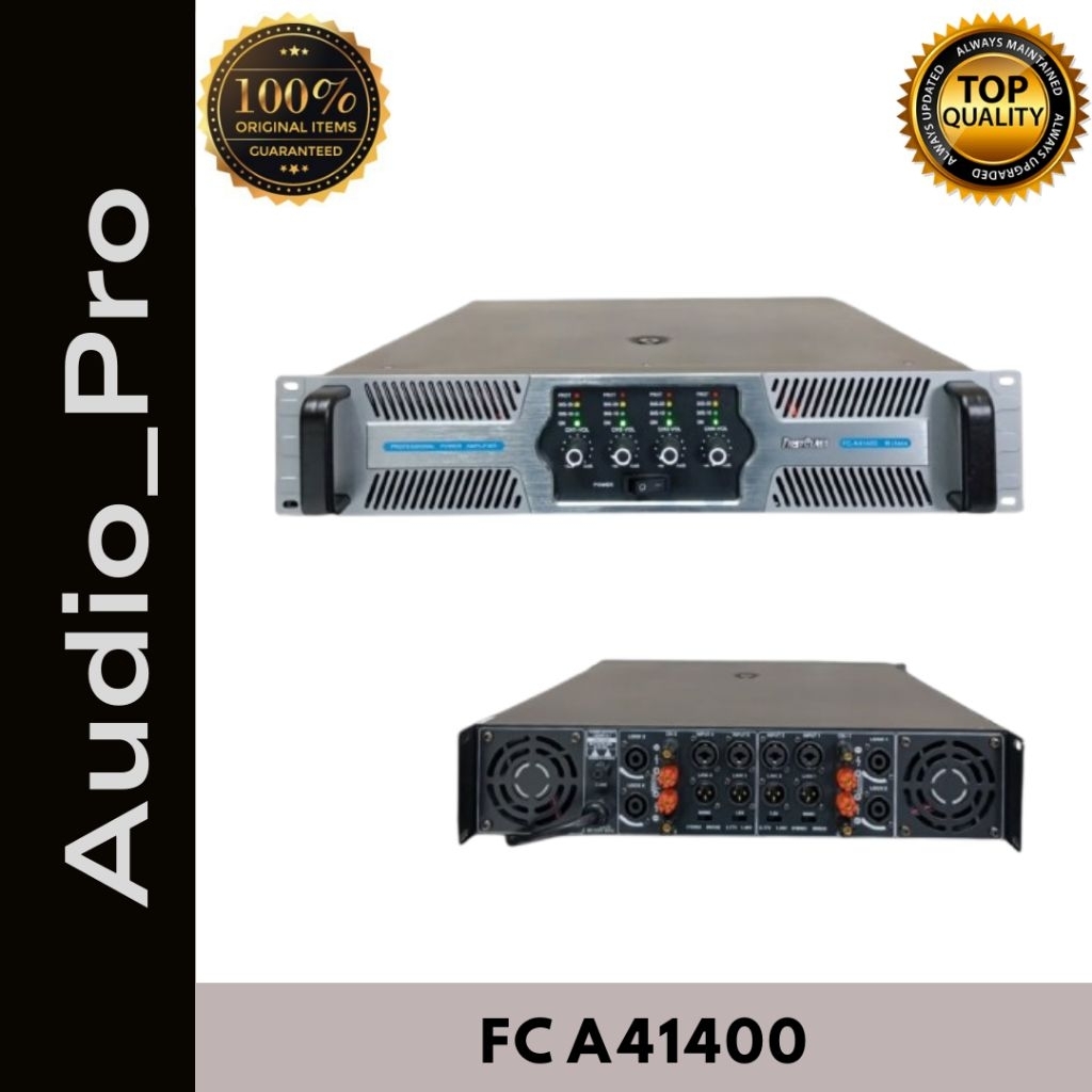 Power Amplifier FIRSTCLASS FC A41400 | FIRST CLASS FC A 41400 Original 4 x 1400 Watt