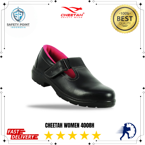 Sepatu Safety Cheetah Wanita 4008H 4008 H ORIGINAL SAFETY SHOES CHEETAH
