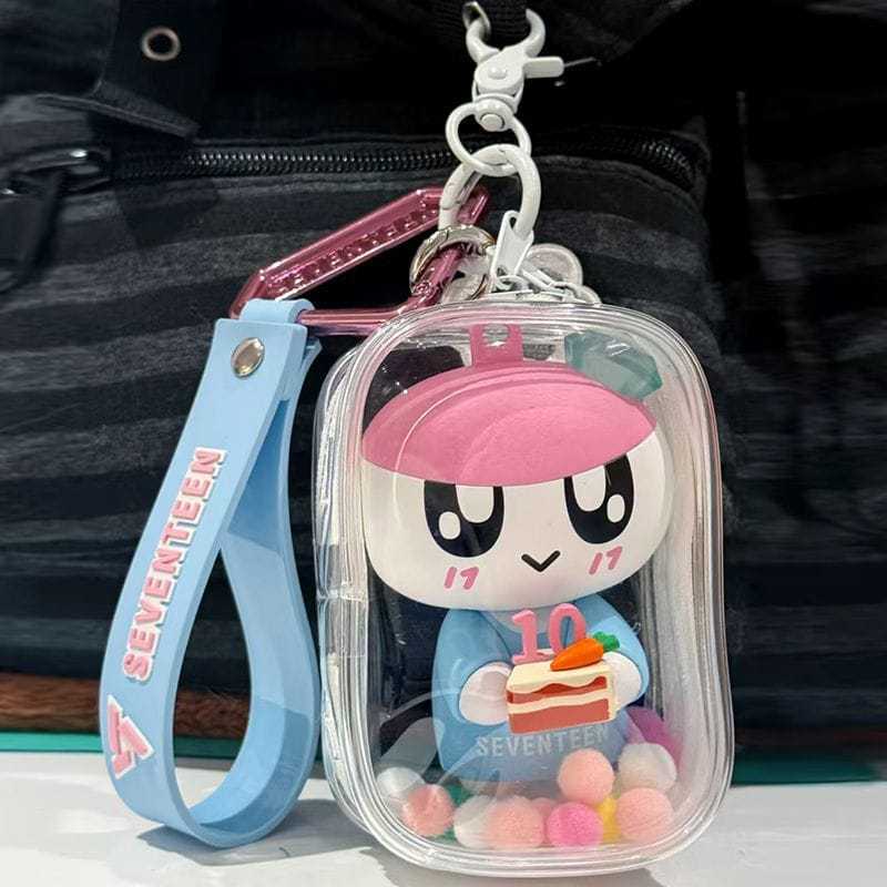 [PO] Bongbongee Keyring Carabiner 10th SVT Seventeen Carat Kit Untuk Tas Gantungan Kunci