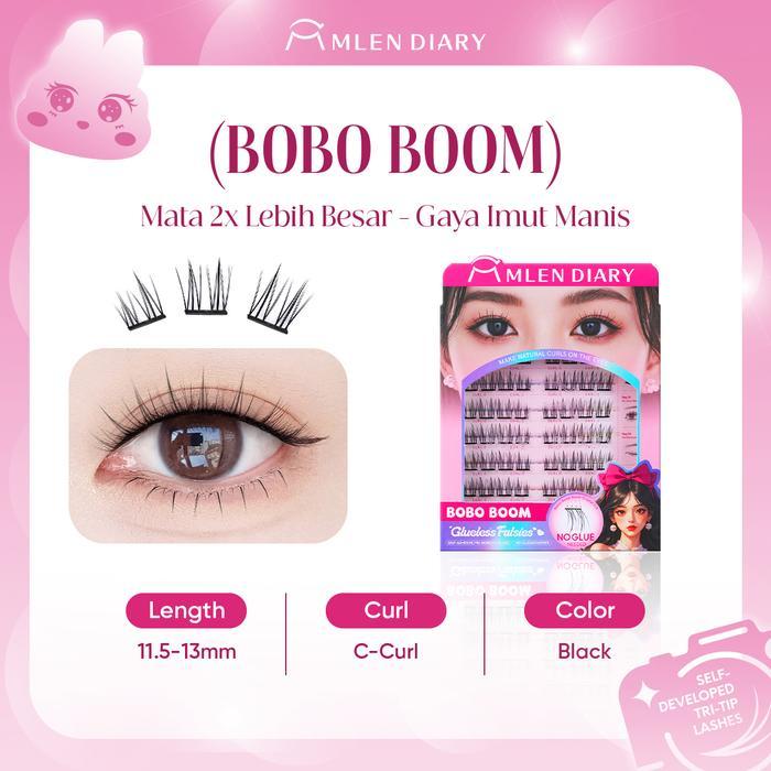 MLEN DIARY Lazy Lashes Series Bobo Boom Eyelash