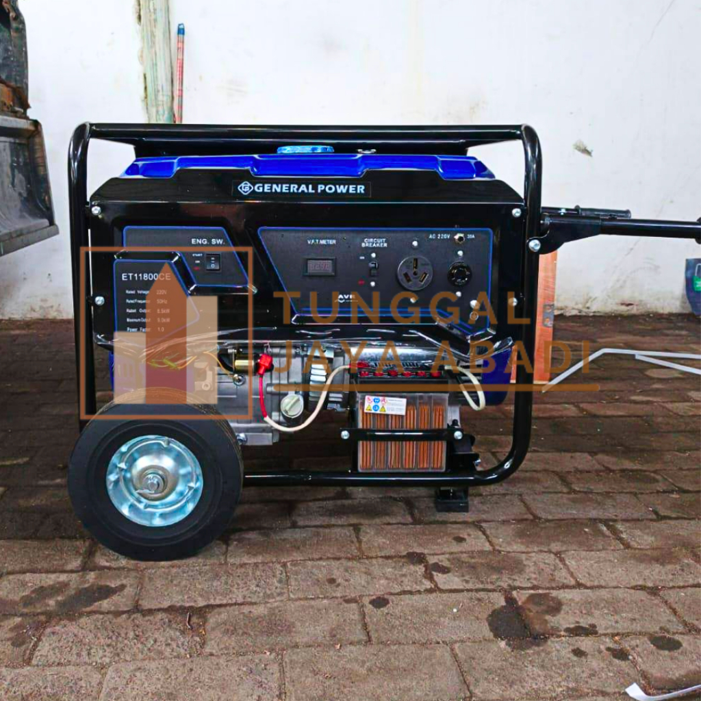 Genset Generator Bensin General ET11800CE - 9000 Watt