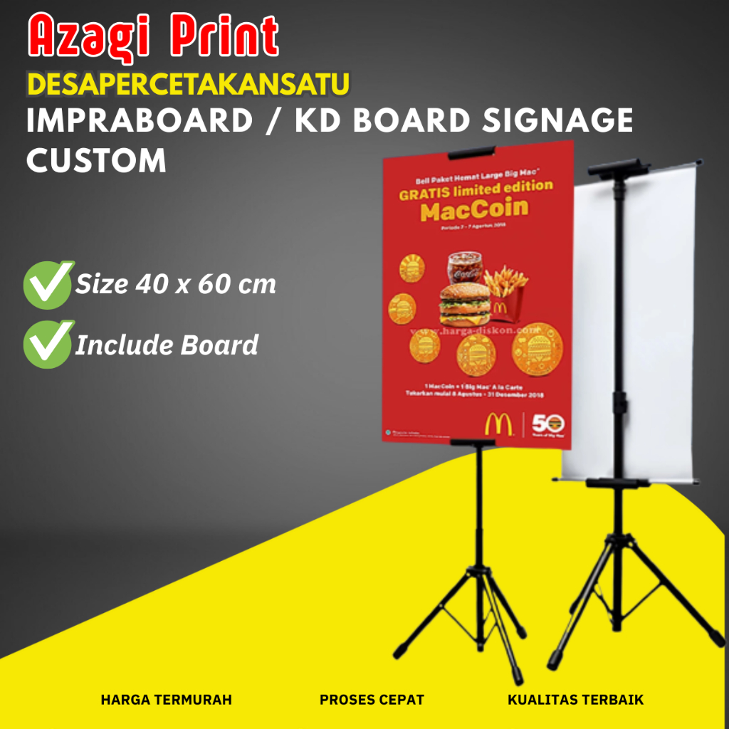 Impraboard / Kd board Signage Custom