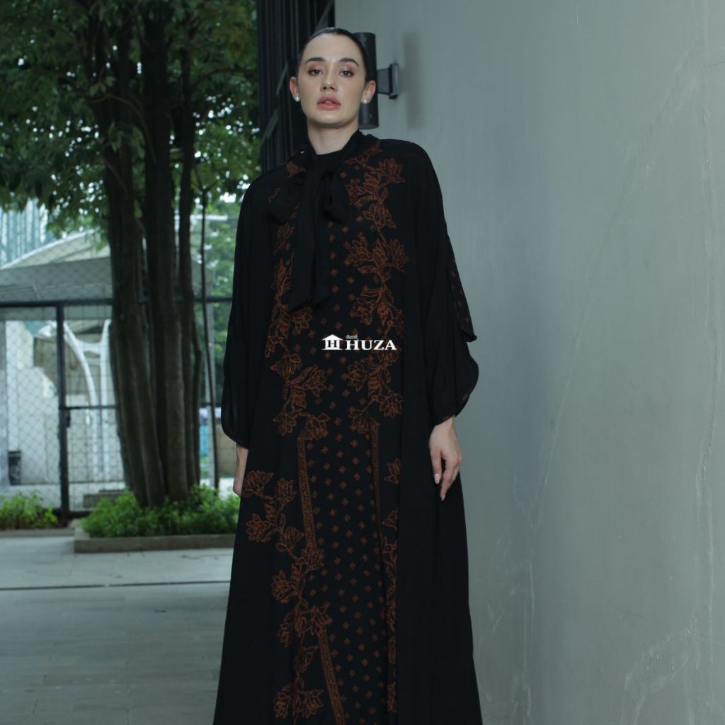 BATIK HUZA - KAFTAN BATIK WANITA KAFTAN FRIZKALINA