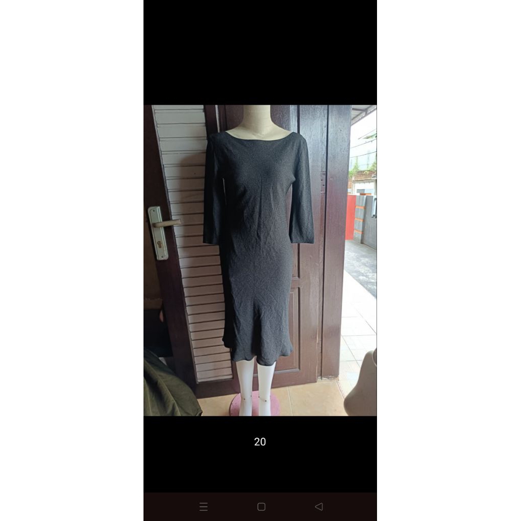DRES hitam abu"