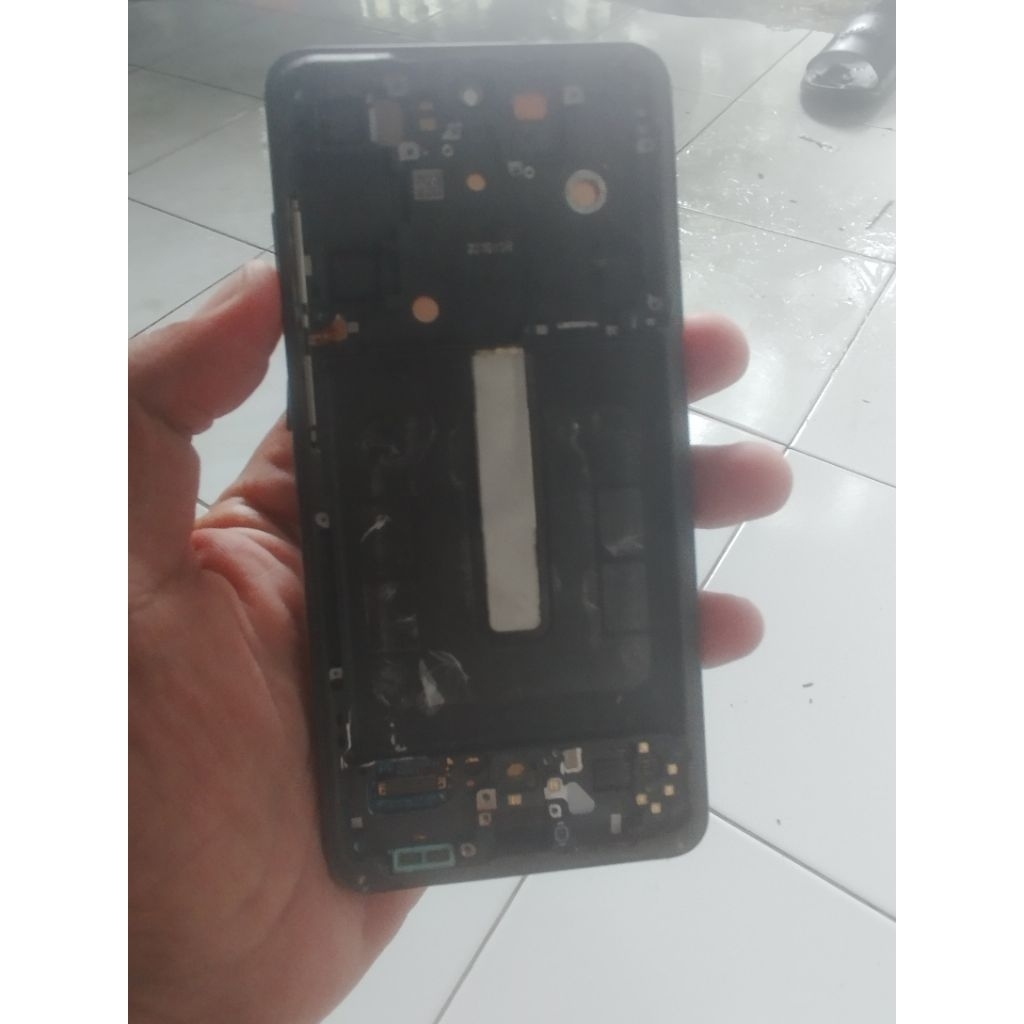 lcd + frame ori copotan samsung s21 fe