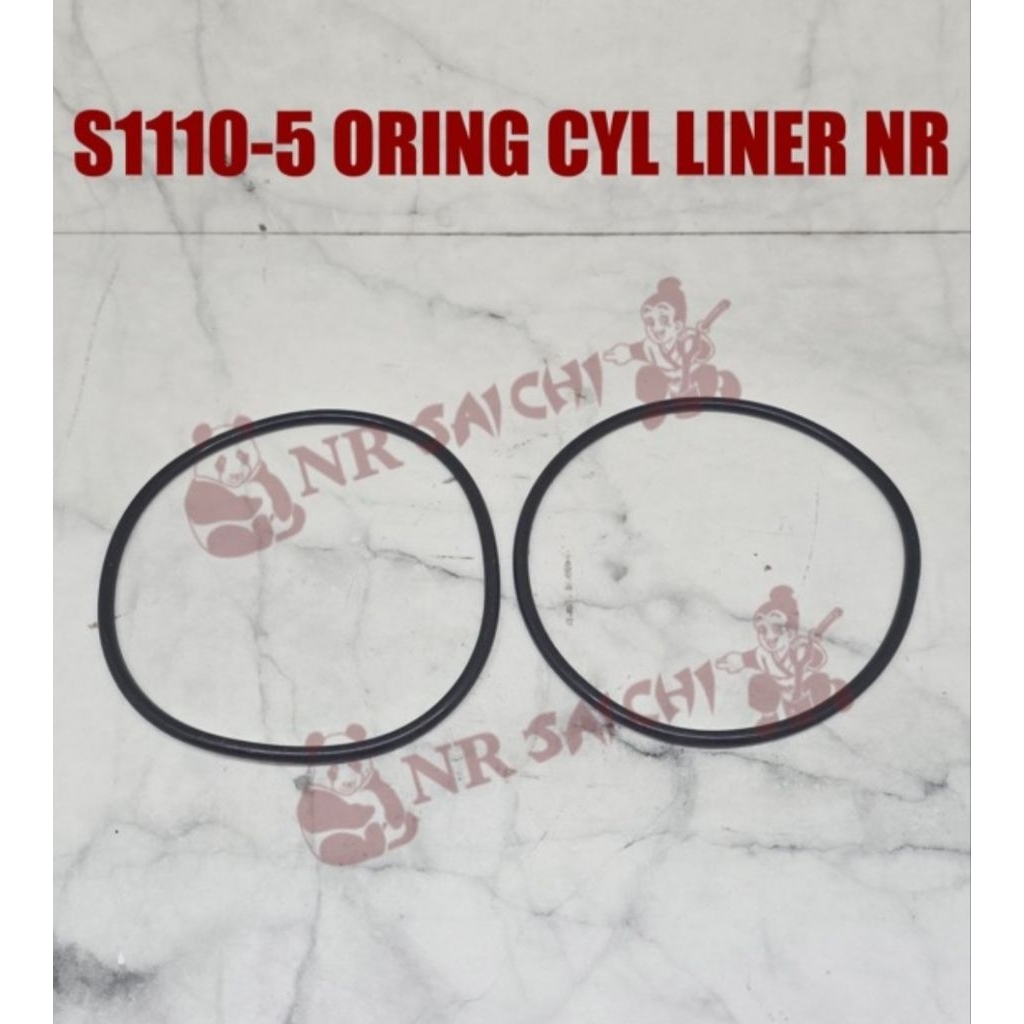 Oring Liner Karet Foring Boring Mesin Diesel S1110 S1115 ZS1115