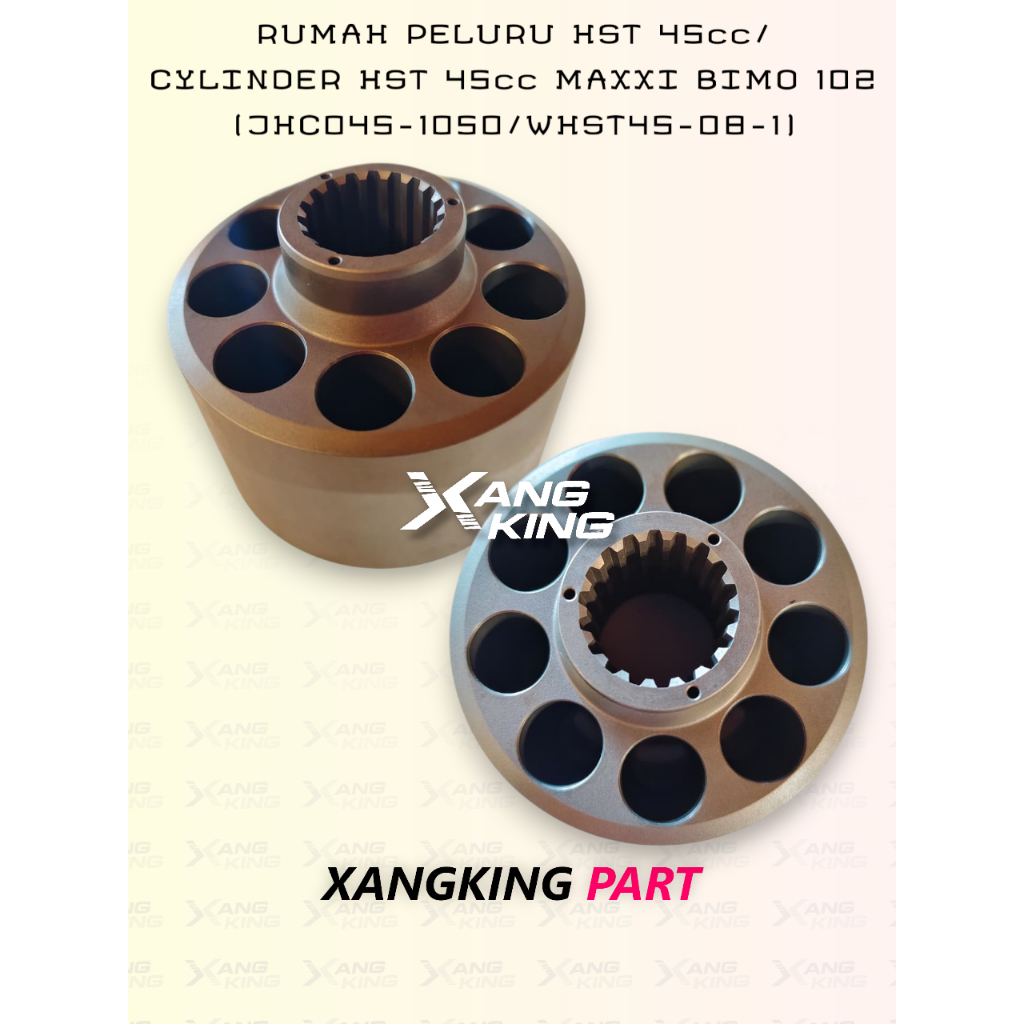 RUMAH PELURU HST 45cc/CYLINDER HST 45cc MAXXI BIMO 102 (JHC045-1050/WHST45-08-1)