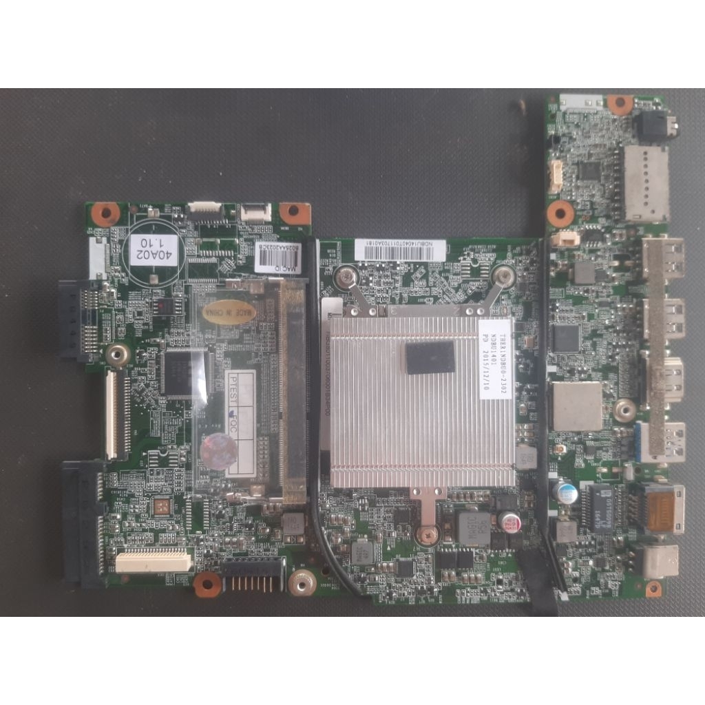 motherboard acer one 14 z1402 core i3 second original copotan