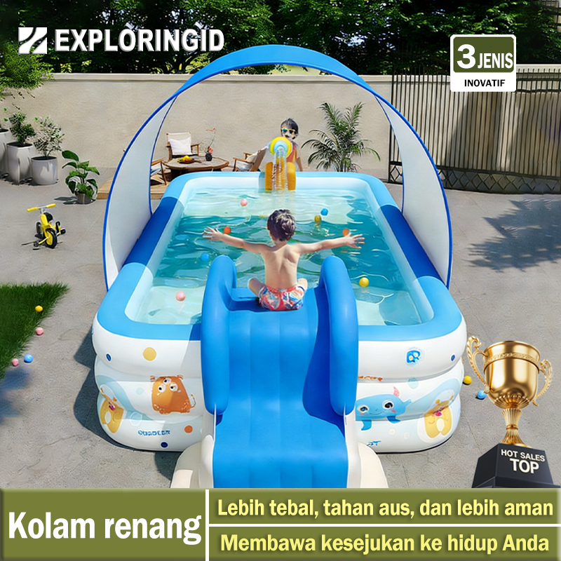 kolam renang anak Kolam renang besar dan murah kolam renang anak pompa hadiah untuk anak-anak