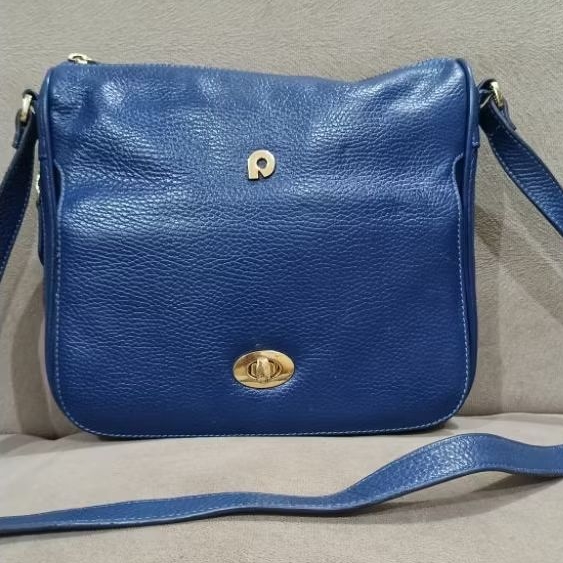 TAS SELEMPANG PAPILLON BIRU SEKEN MULUS BANGET