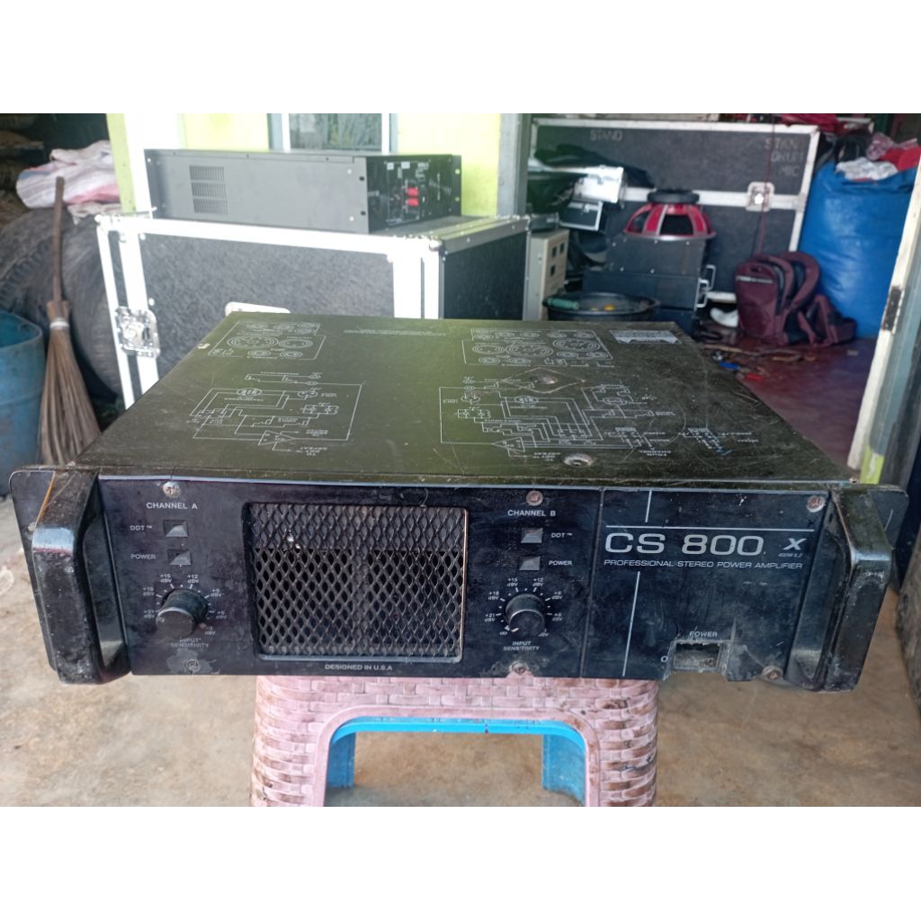 box power amplifier cs800X bekas