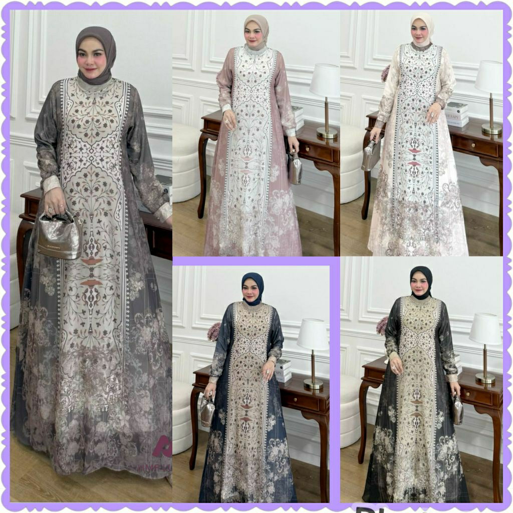 BAJU MUSLIM BRANDED/ DRESS MUSLIM MEWAH/ DRESS MUSLIM BRANDED/ BAJU MUSLIM MEWAH
