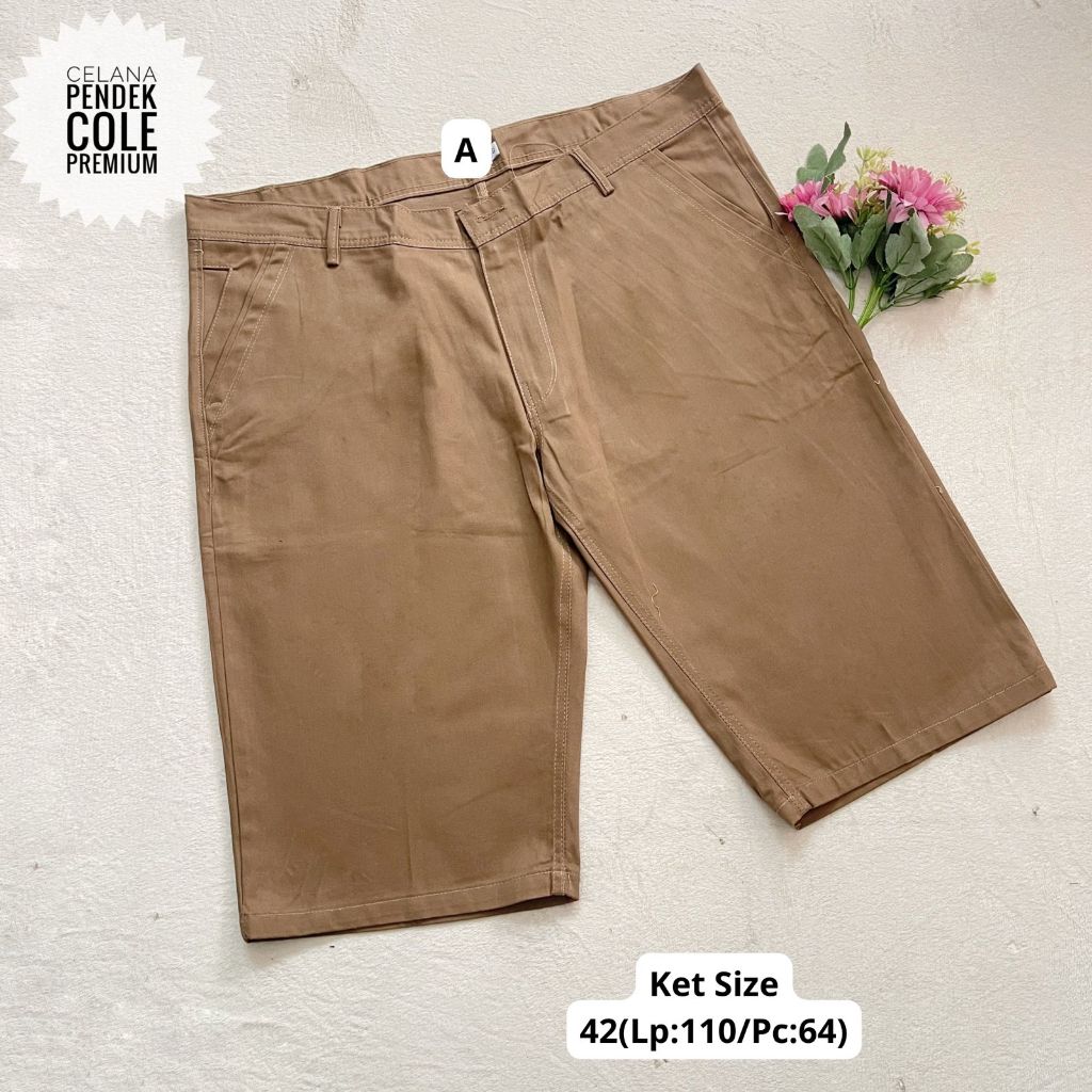 CELANA PENDEK COLE ZIPER PREMIUM ORIGINAL