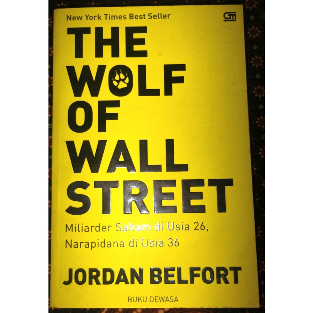 The Wolf of Wall Street - Jordan Belfort - GPU -preloved
