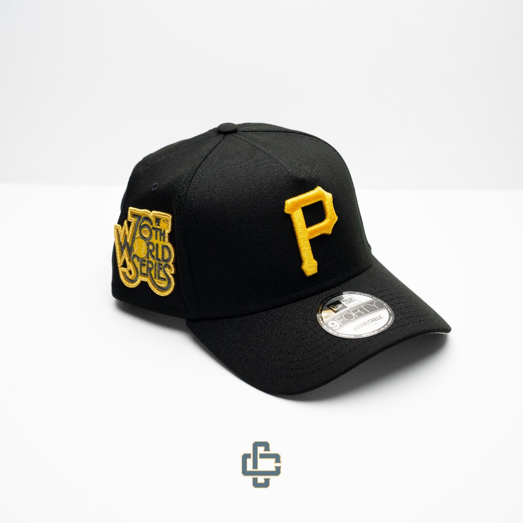 TOPI NEW ERA ORIGINAL 940 A FRAME PITTSBURGH PIRATES YELLOW BLACK