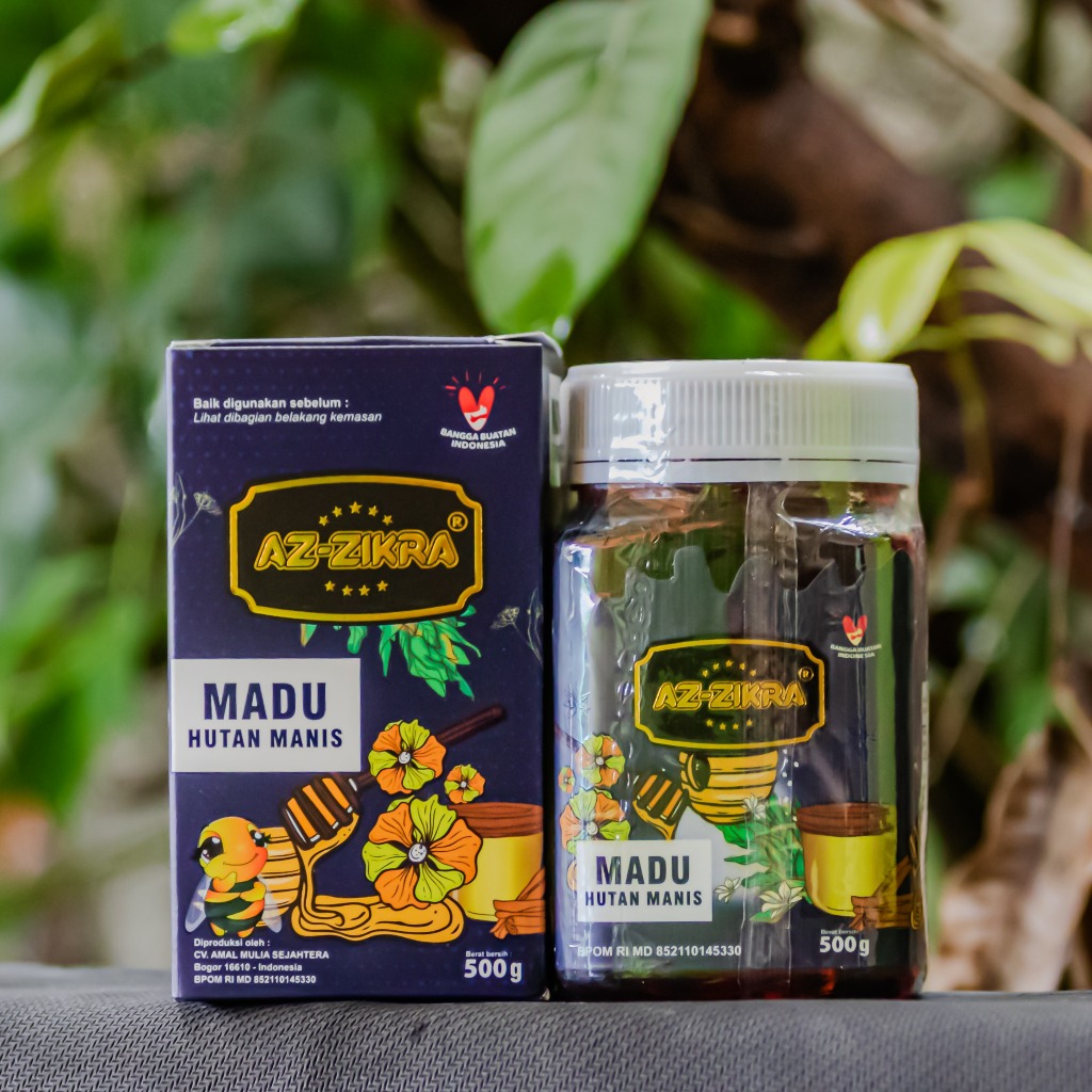 AZ-ZIKRA Madu HUTAN Manis / Madu Az Zikra Hutan Manis / Madu AzZikra Hutan Super 500 gram ORIGINAL