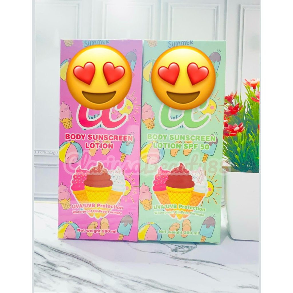 CC BODY SUNSCREEN LOTION SPF50 ORIGINAL THAILAND