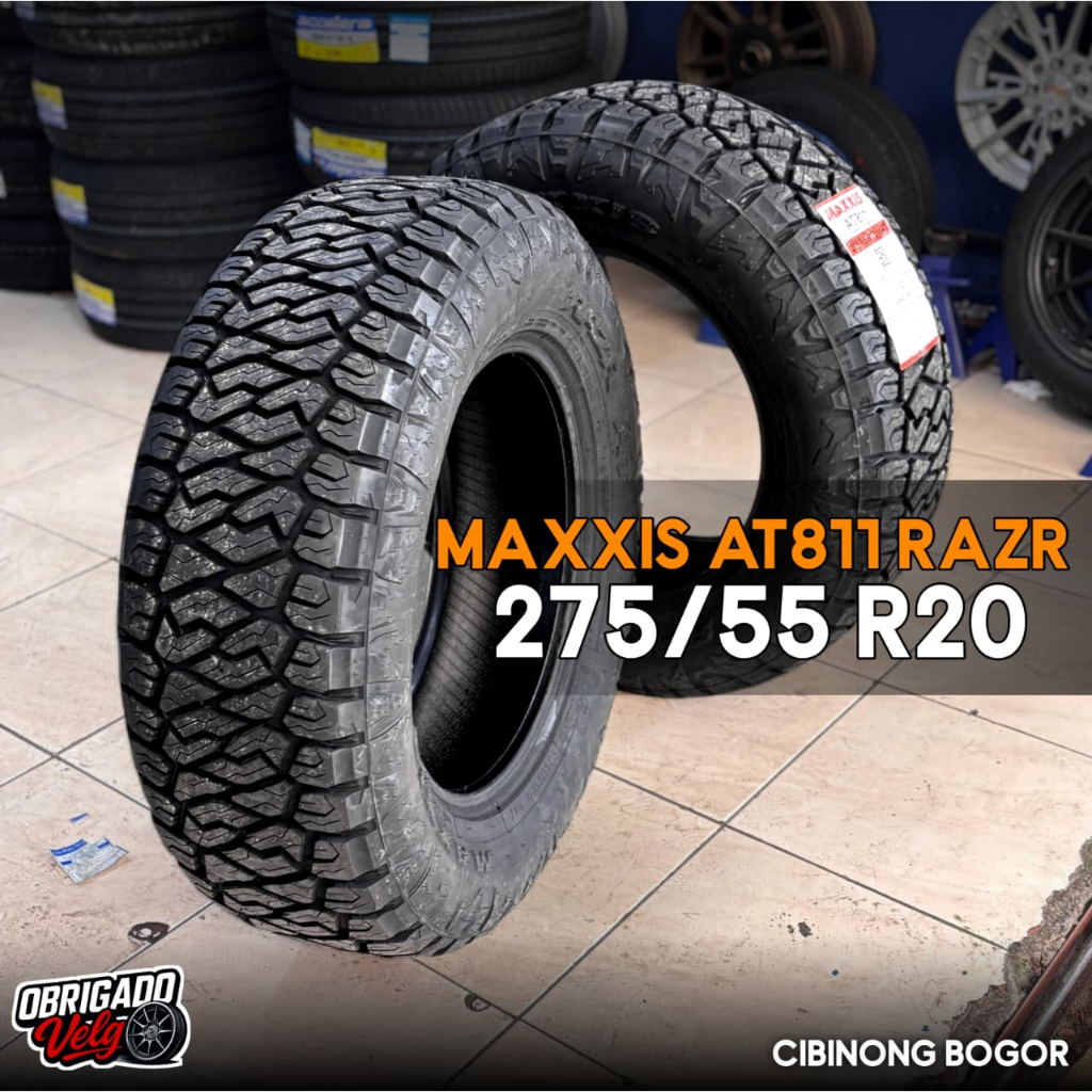 Ban Maxxis 275 55 R20 AT tipe RAZR AT811 ring 20 - Siap Kirim Siap Pasang
