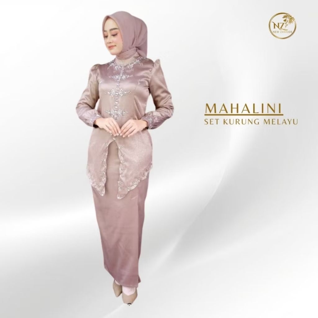 Mahalini - oneset melayu | baju kondangan braidsmaid