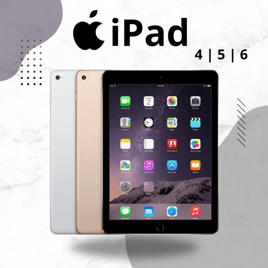 APPLE IPAD GEN 4/5/6 & 3 4 MINI WIFI ONLY IPAD SECOND ORIGINAL MULUS FULLSET