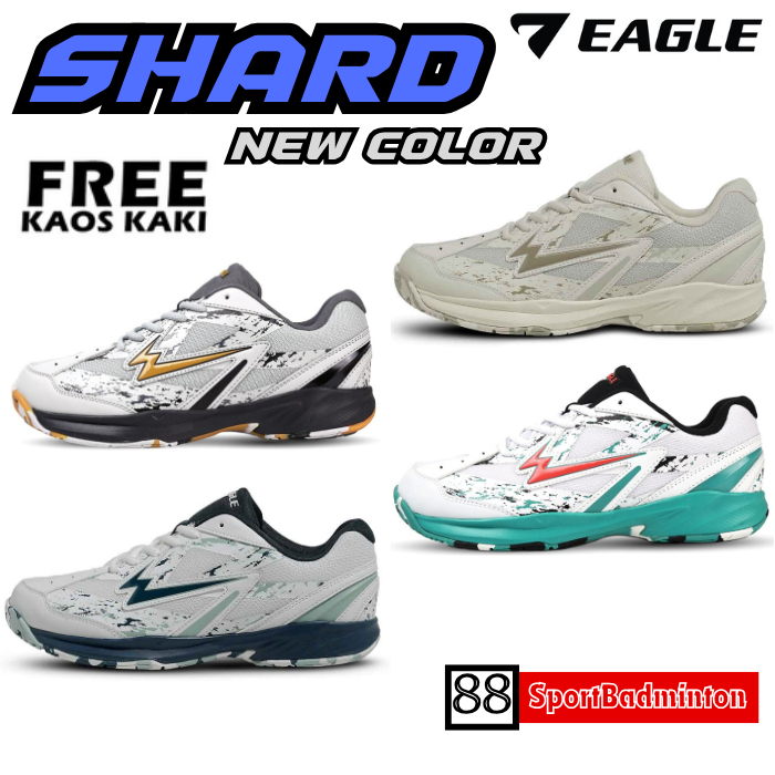 Eagle SHARD Badminton Shoes - Sepatu Badminton Original Eagle