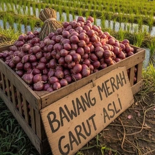 Bawang Merah Besar Asli Garut 100 gr - 1 kg Brambang India