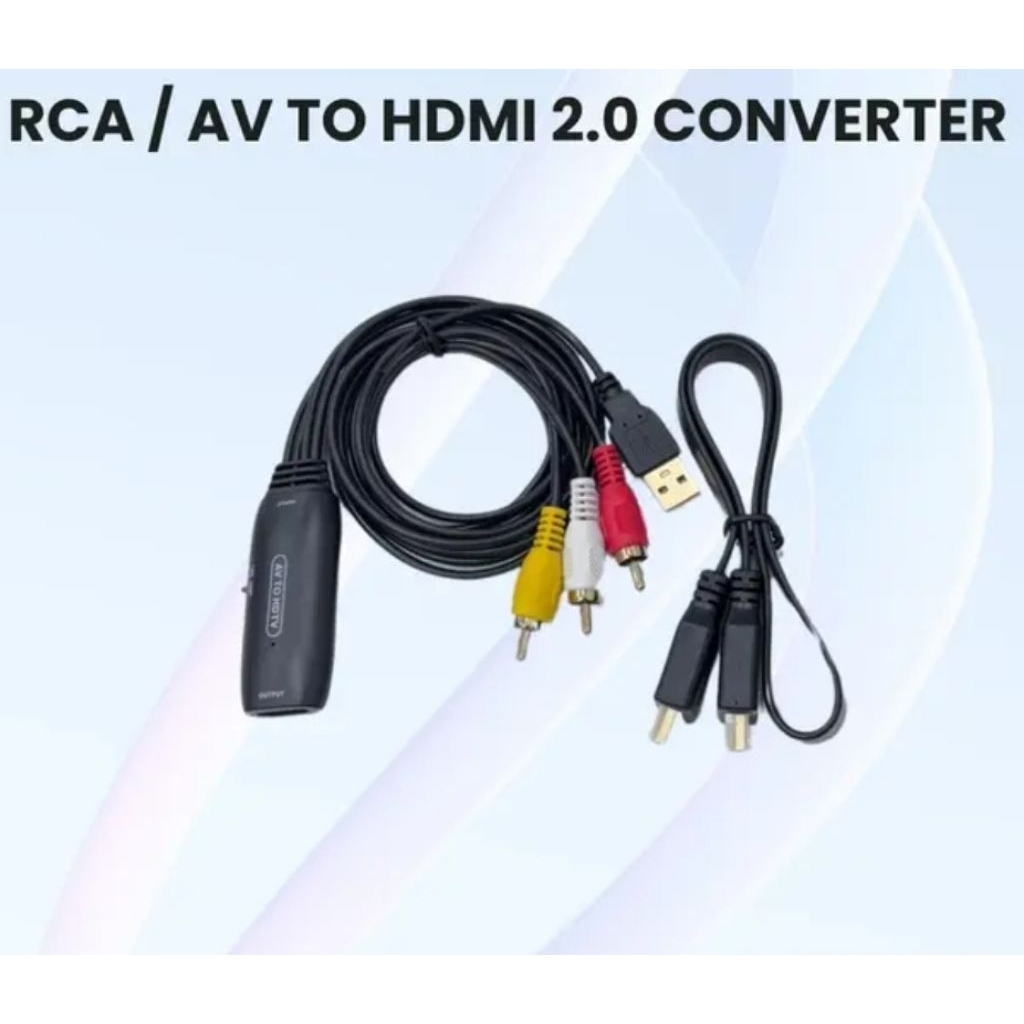 av rca to hdmi female 2.0 converter kabel HDMI power usb