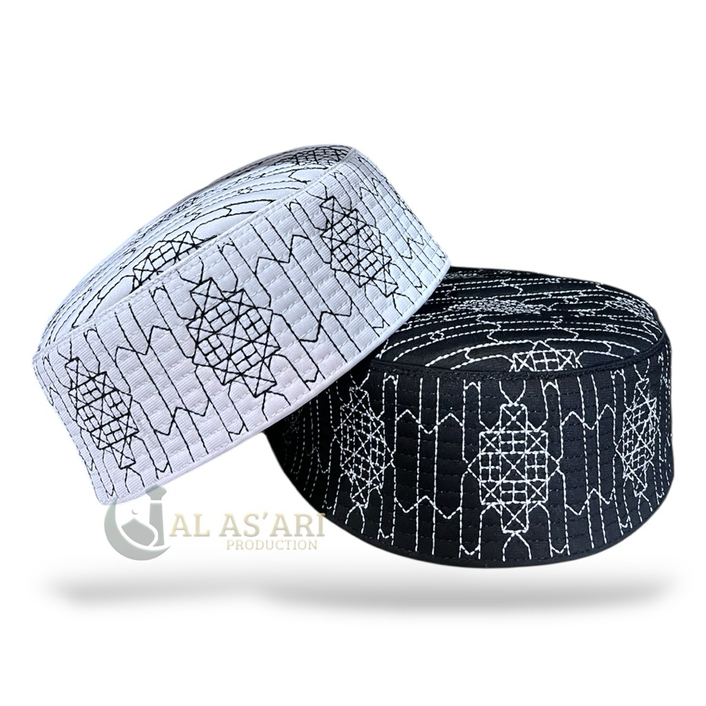 (grosir isi 10 pcs)peci kopyah malawi motif aceh kodian hrg terlaris