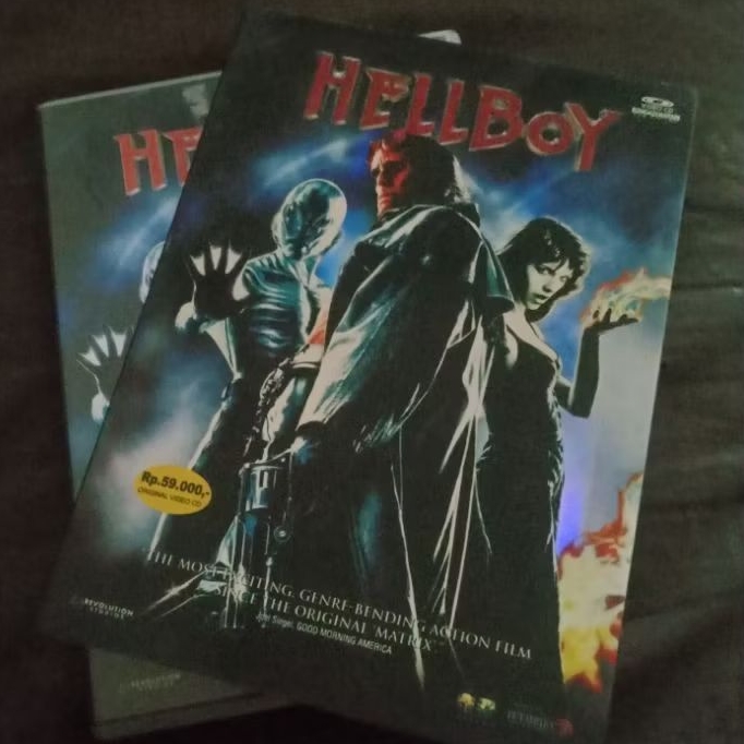 VCD Original Hellboy Feat Mila Jovovich Teks Indonesia