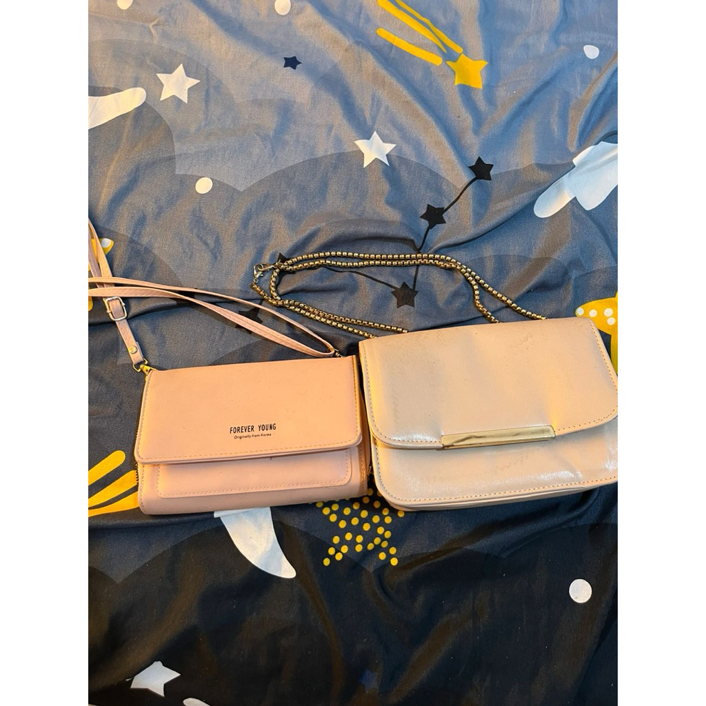 Preloved-Tas Main Wanita Warna Pink