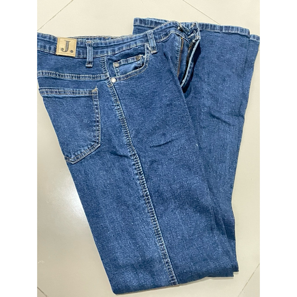 PL HIGHWAST STRETCH CUTBRAY JEANS by jiniso