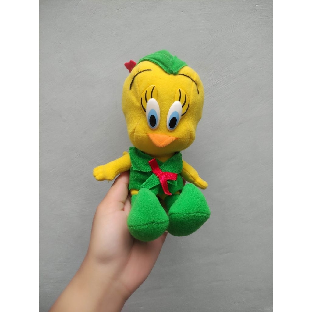 Boneka tweety bird robin hood ori warner bros vintage 1992