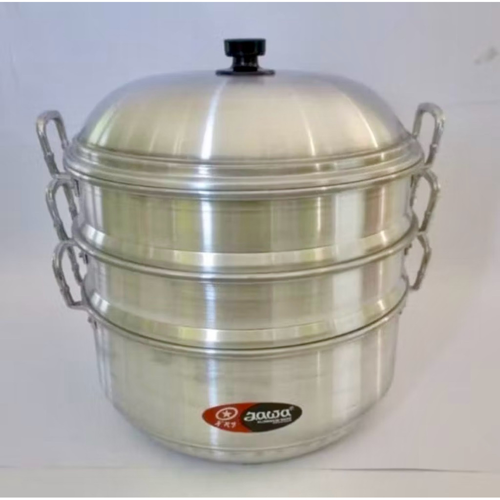 ( Free Kardus & Bublewrap ) Langseng Jawa Maspion 36/3 40/3 33/3 36/4 40/4 50/3 | Panci Kukus Jawa M