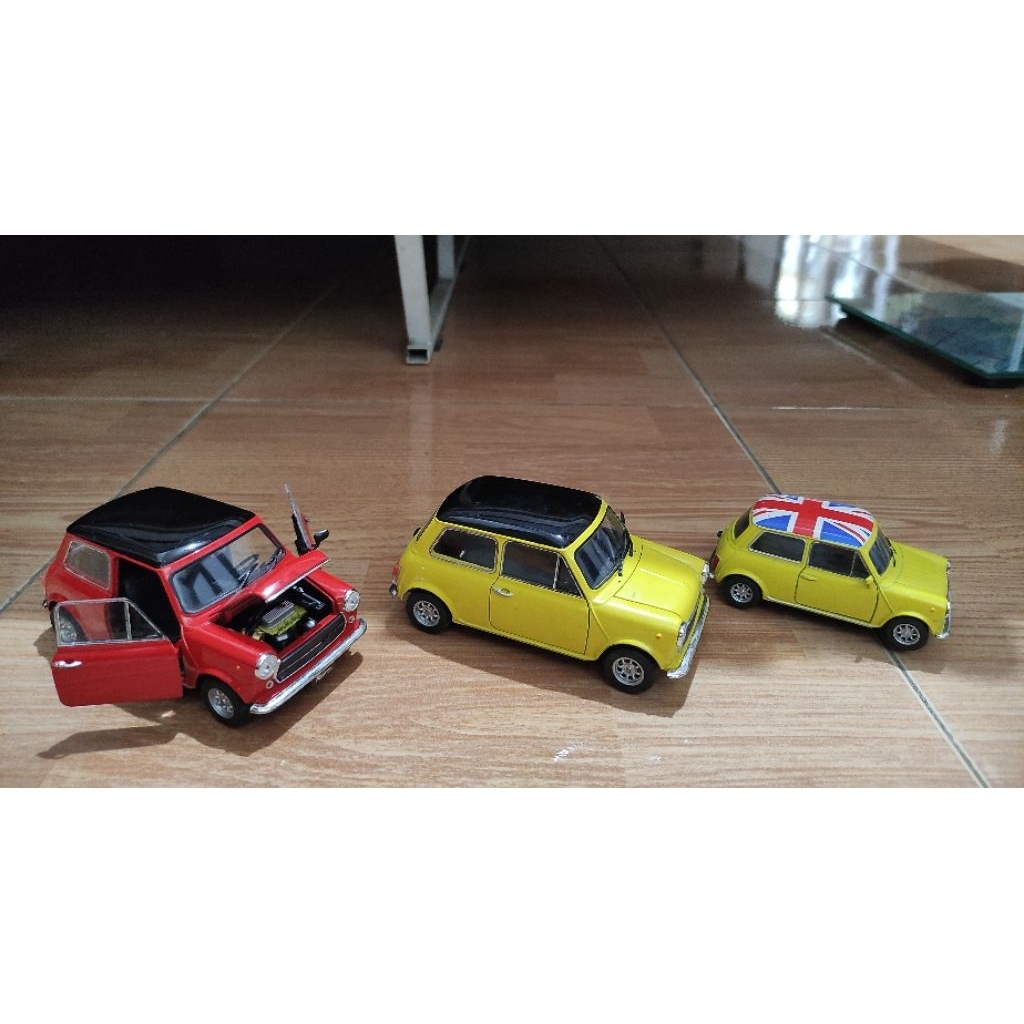 diecast morris mini merk welly