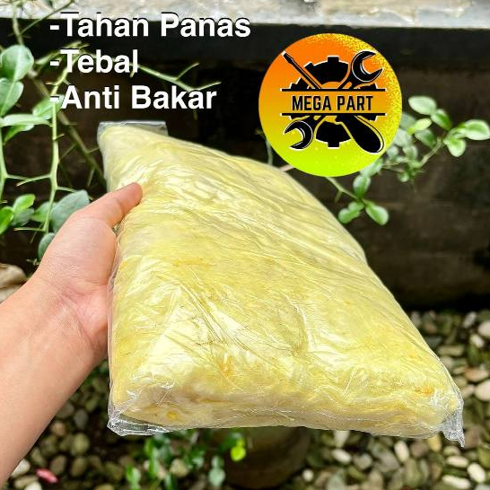 Glasswool Gasbul Kuning Peredam Knalpot