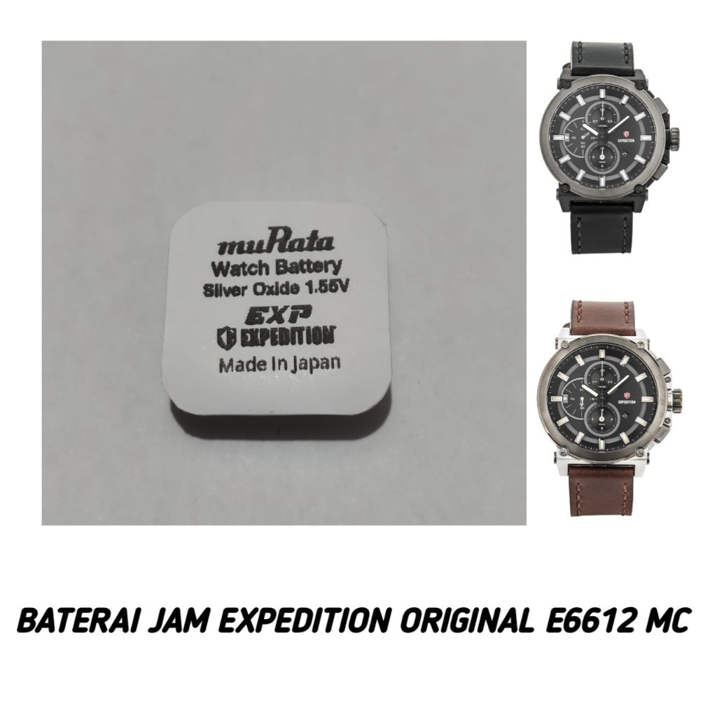 Baterai Jam Expedition original E6612 MC
