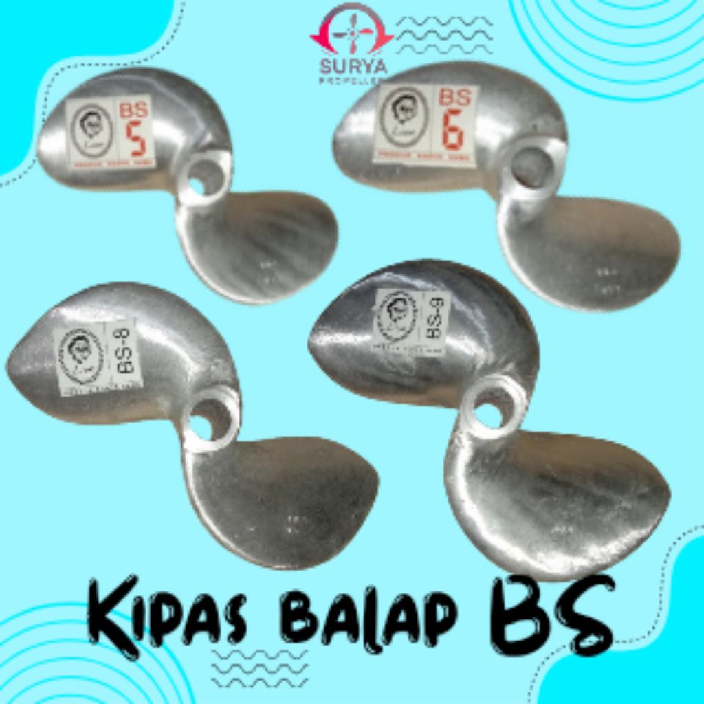 kipas balap BS ketinting & harian