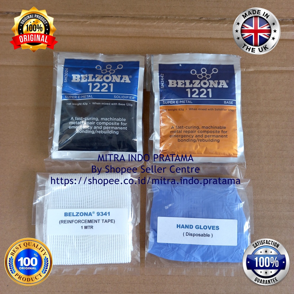 BELZONA 1221 SUPER E-METAL (SET STANDARD) 100% Jaminan Keaslian dari Belzona Limited - United Kingdo