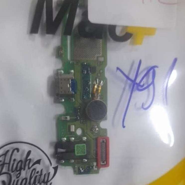 papan cas/konektor cas ori ic+mic+hf vivo y91/y93/y95