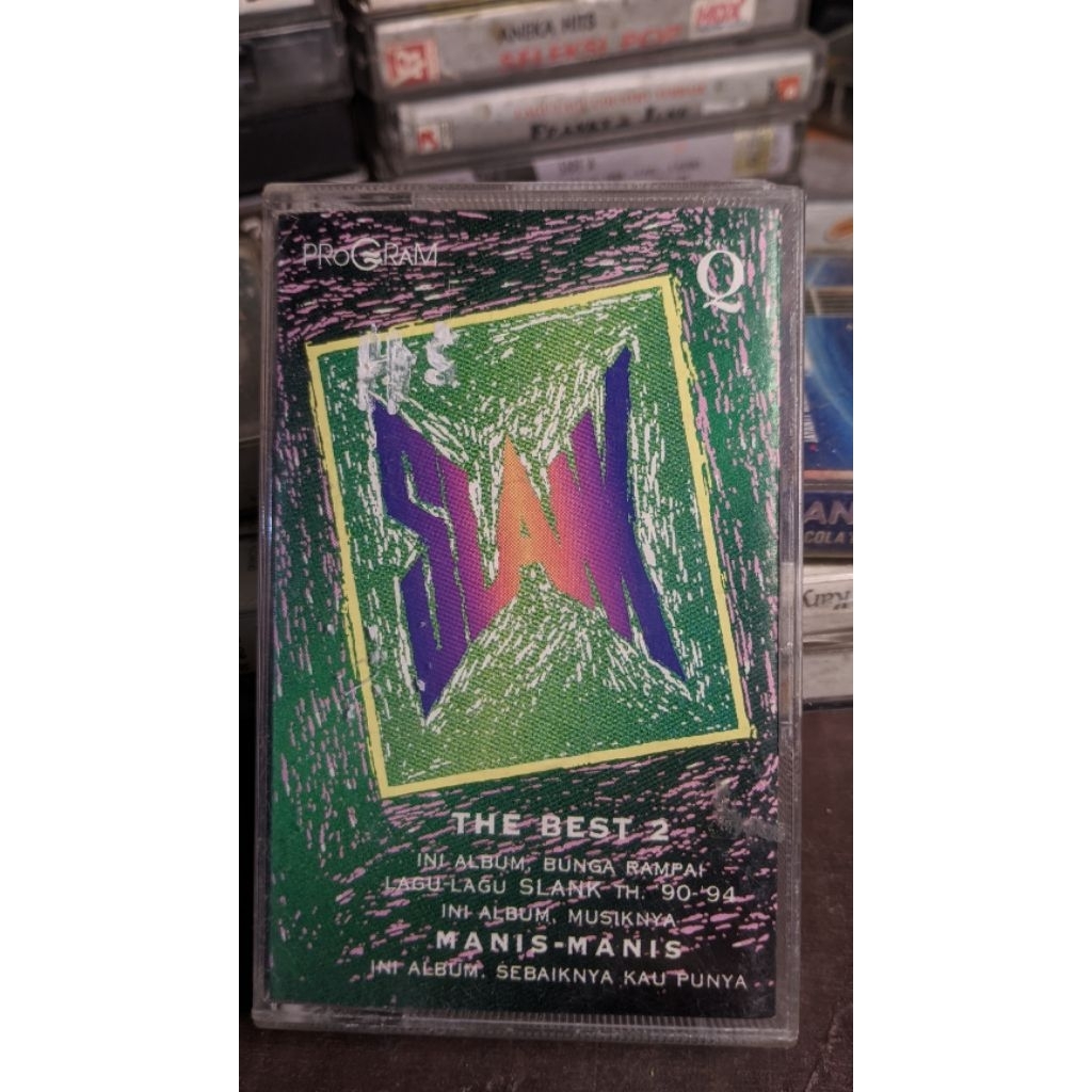 Kaset Pita SLANK Album The Best 2, 1990-1994