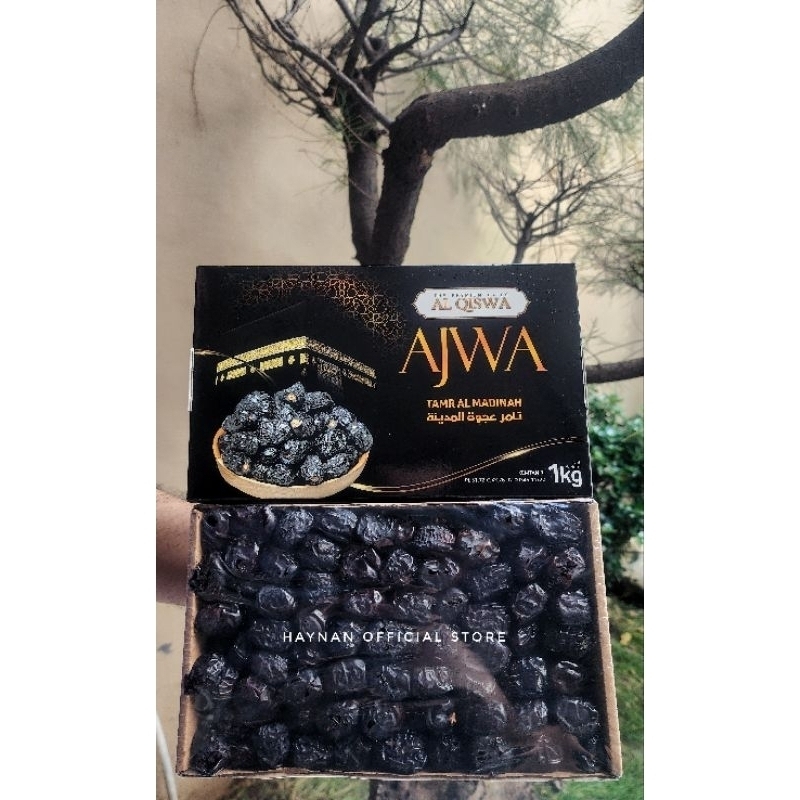 KURMA AJWA MADINAH AL QISWA 1KG_AJWA MOZAIK PREMIUM 1KG_AJWA AL MADINAH 1KG