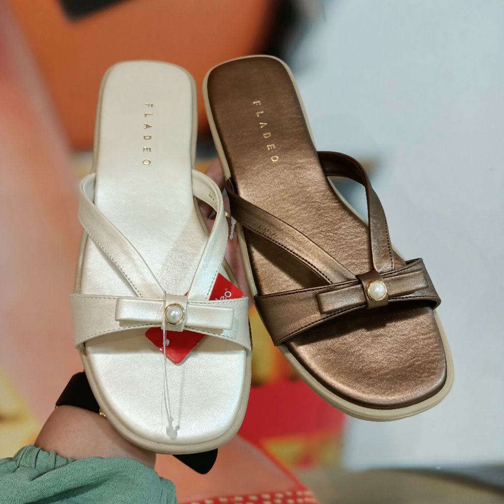 sandal wanita flat FLADEO original
