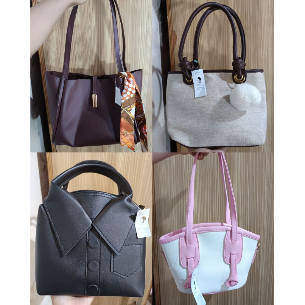[BARU BUKAN PL] TAS WANITA TOTE BAG SHOULDER BAG SLING BAG TAS SEL