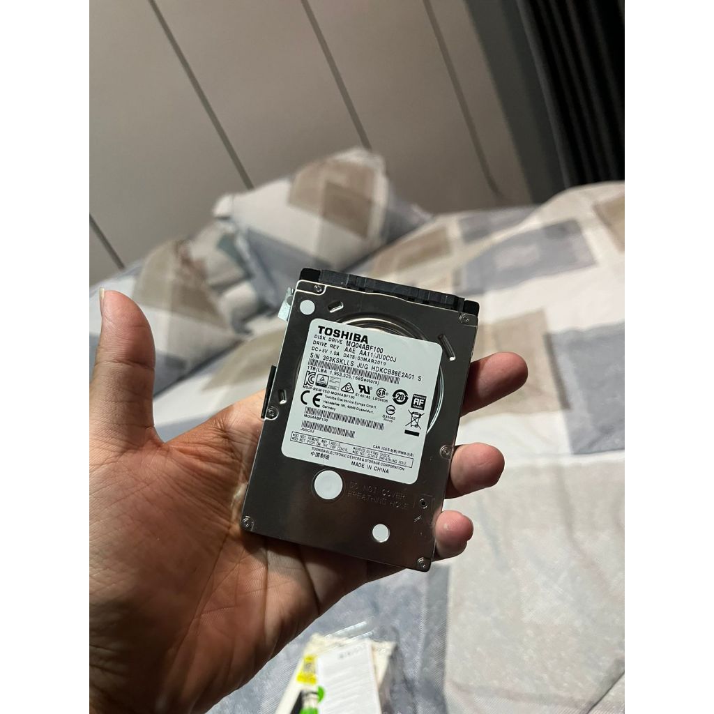 Toshiba 1TB HDD Laptop Like New seperti baru
