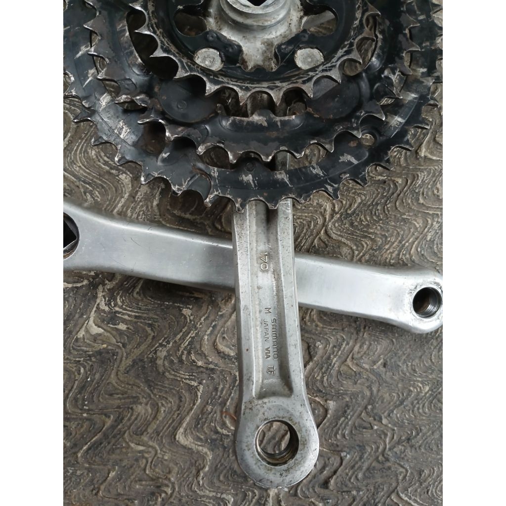 crank shimano alivio fc-m291