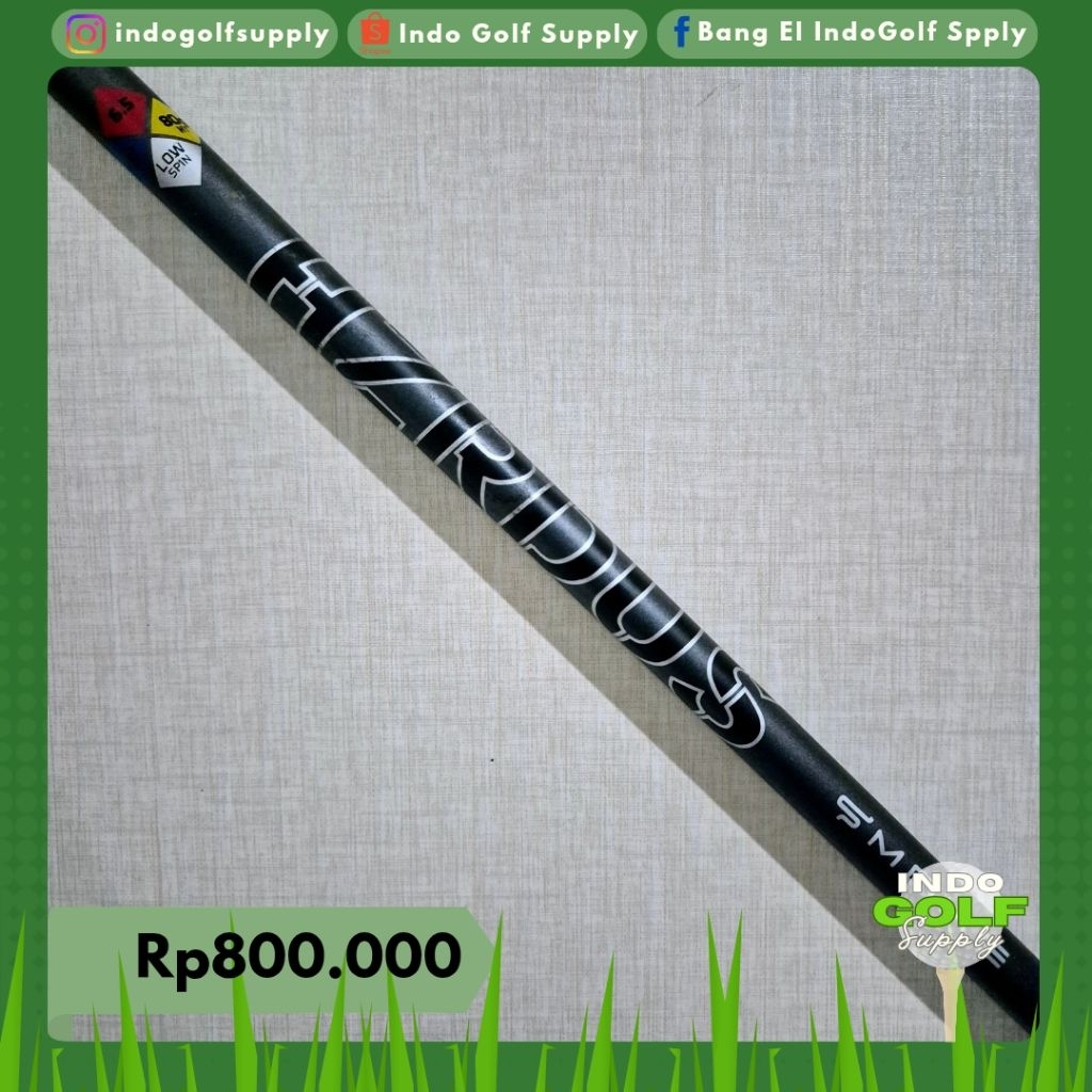 Shaft Hybrid Iron PROJECT X HZRDUS Smoke Black 6.5 Extra Stiff 80 Gram 88,5 cm FREE GRIP – Stick Gol