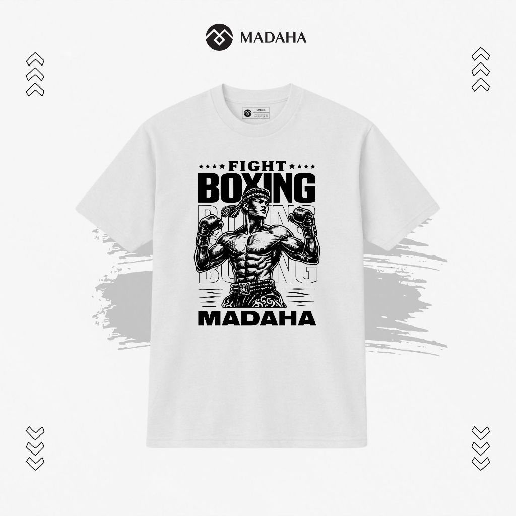 Madaha Kaos Baju Kickboxing Iron Fist