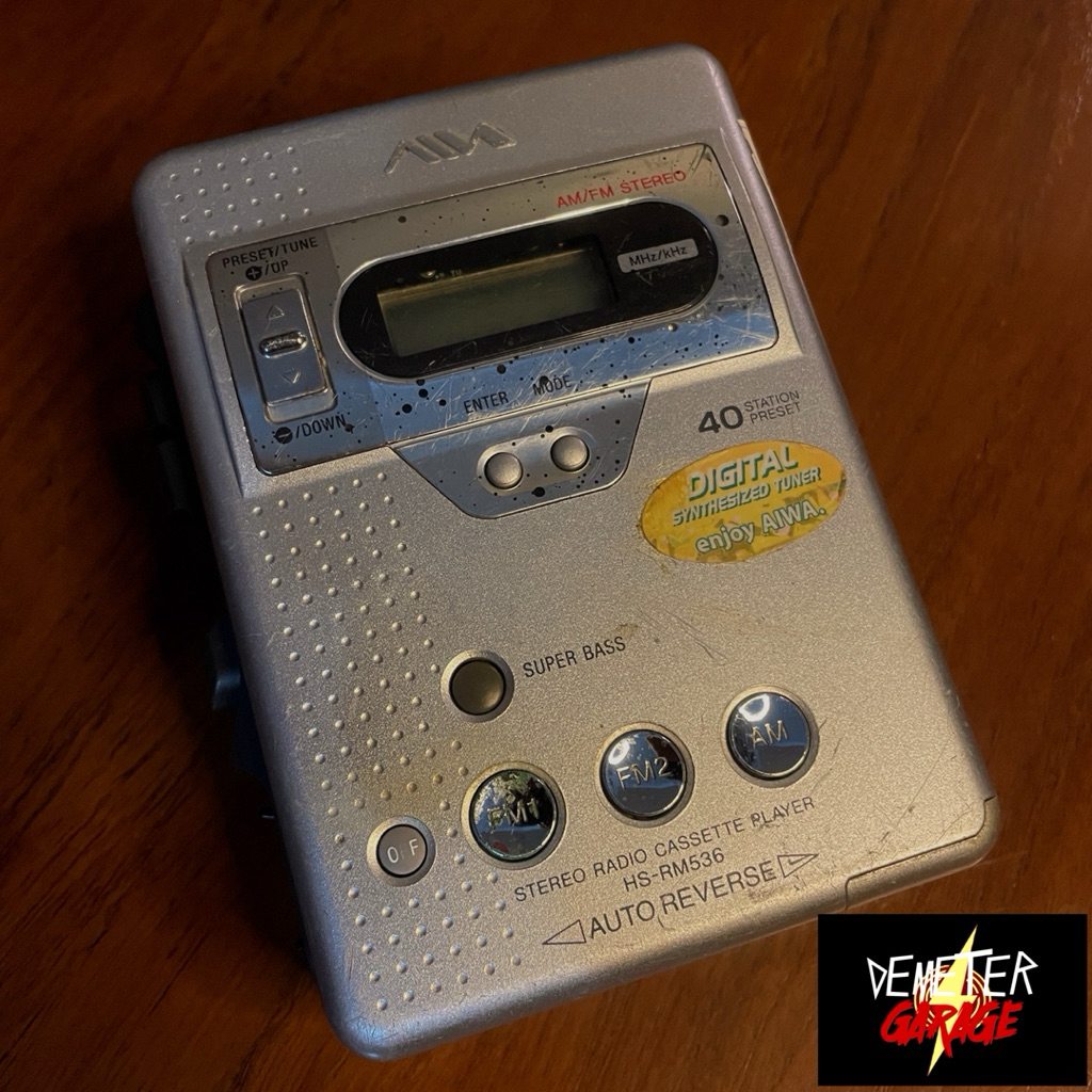 WALKMAN AIWA HS-RM536